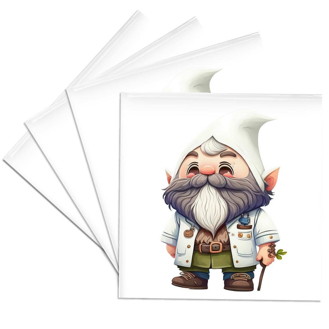 3dRose – wholesale Underlägg – 3dRose, Söt doktor-tomte illustration, Underlägg0