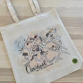 Strofinaccio in cotone a righe Cleveland OH per la vendita all'ingrosso da parte di Gooseberry Designs