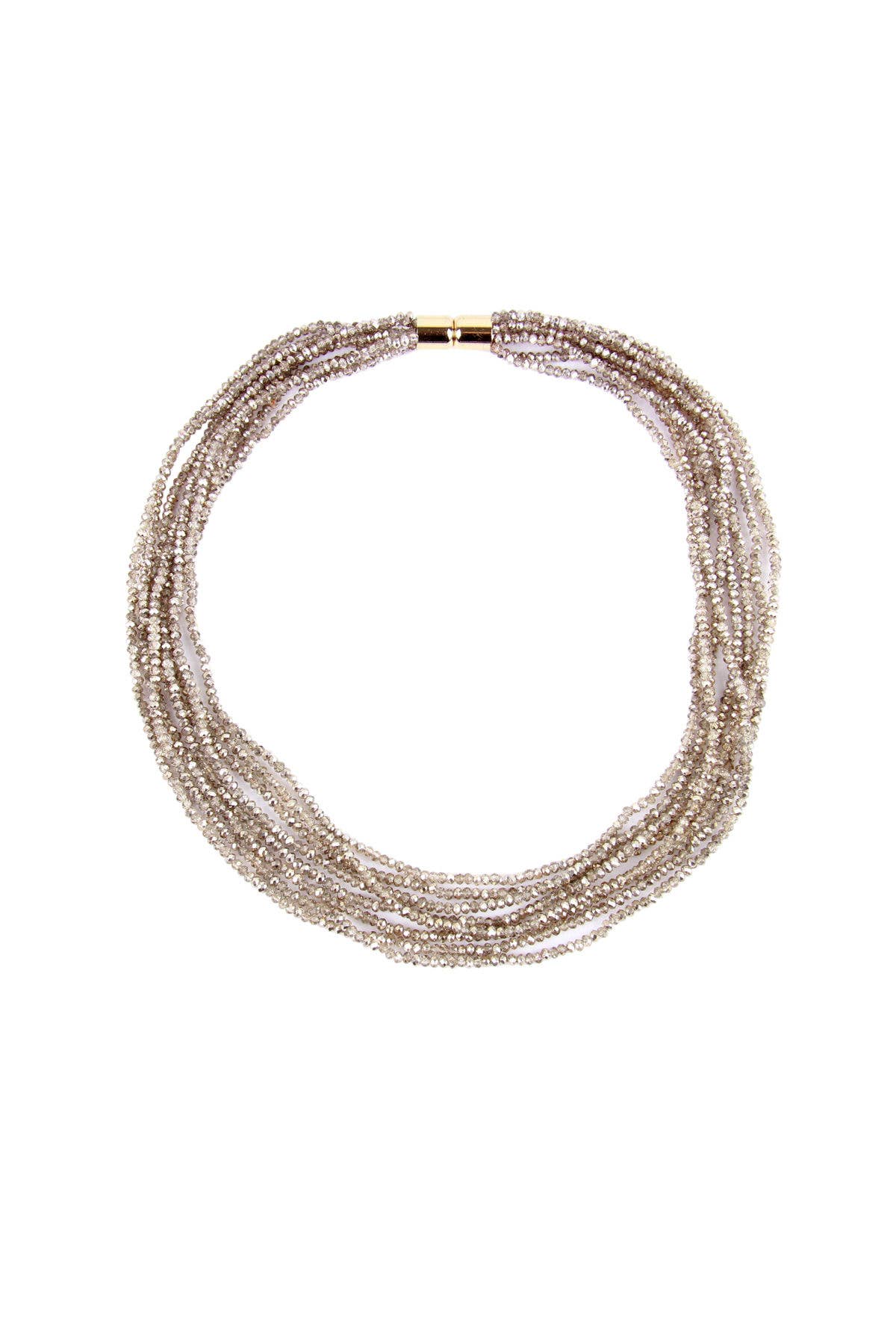 Veroma Gifts - Wholesale Beaded/Pearl Necklace - Multi Strand Short Crystal Necklace - Shimmering Glass Beads8