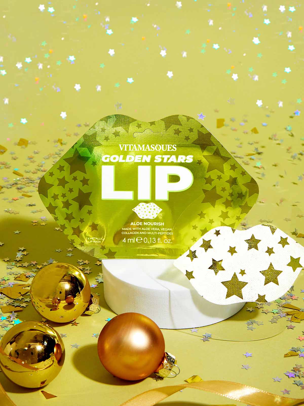 Vitamasques US - Wholesale Lip Treatment/Mask - Gold Star Lip Mask
2
