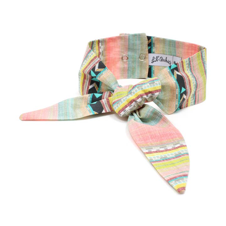 Raya - Frenchie Twist Dog Necktie for wholesale by Lil' Archie's