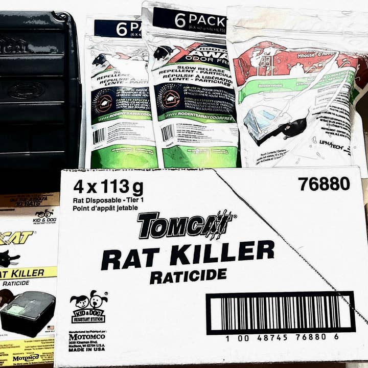 Rodent problem value pack rat mice rodent stations repellents and glue boards for wholesale by RodenticideCanada.com