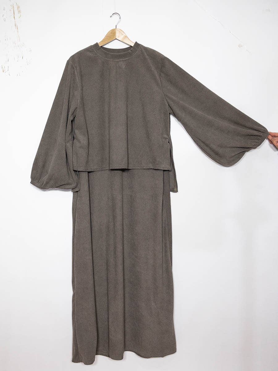 IDEAL OUTFIT - Wholesale Top & Pant Set (NOT Loungewear) - Women's - Ribbed set ref:2399 Ribbed set5