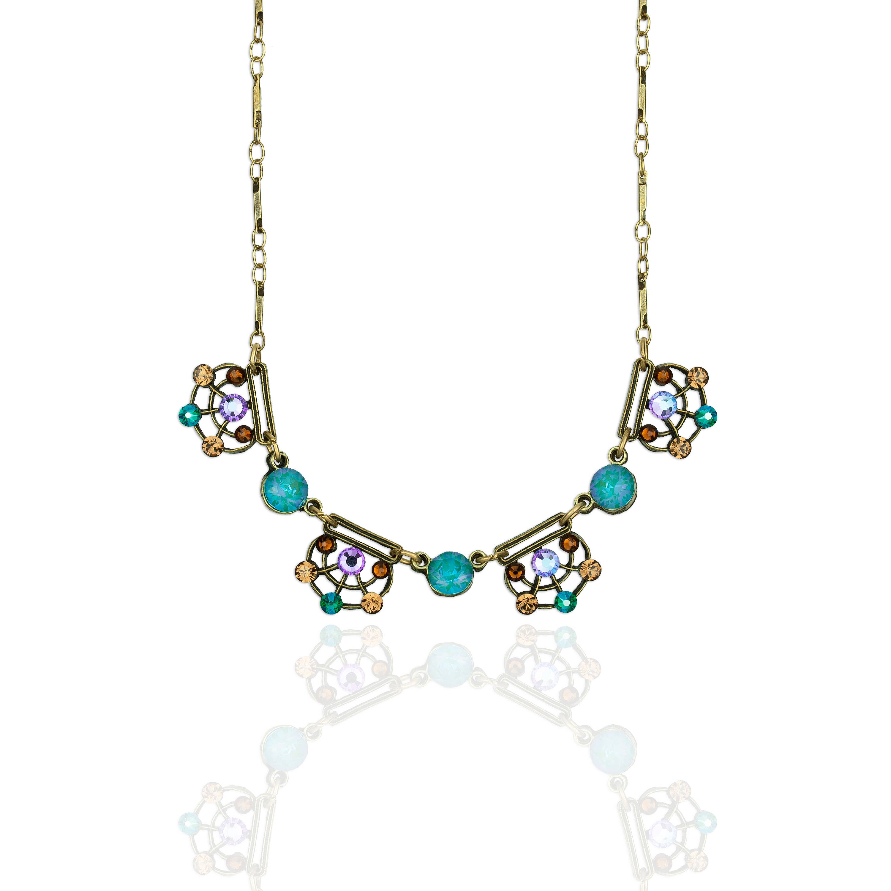 Anne Koplik Designs, Inc. - Vente Colliers à pendentif - Collier en cristal Zeldaphine0