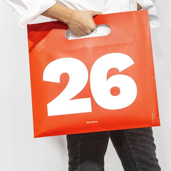 OCTAGON DESIGN - Wholesale Planner - 2026 Octàgon Design Wall Planner · A3 Size5