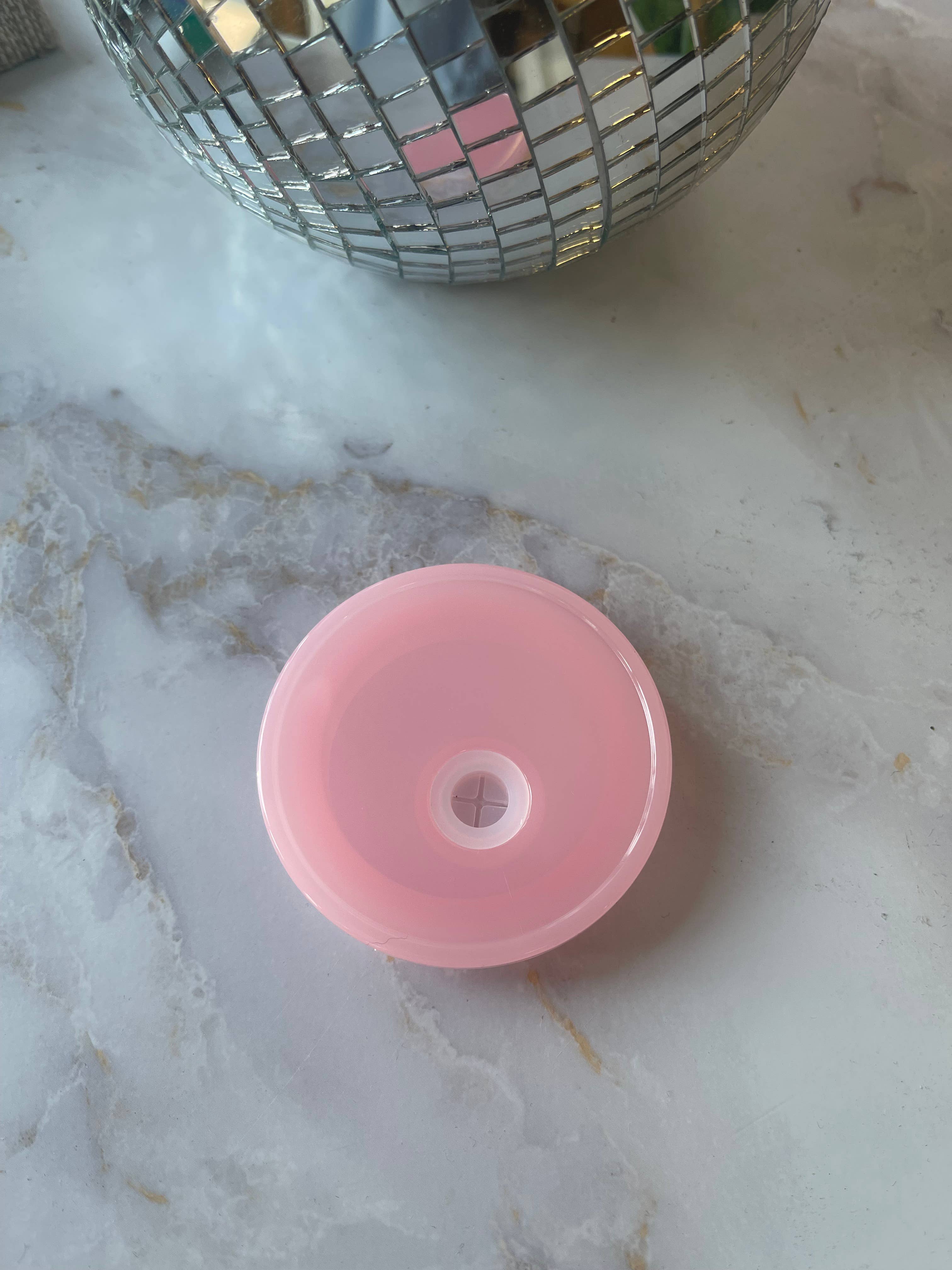 Honey Designs - Wholesale Drink Lids - Plastic Lid for Glass Cans2