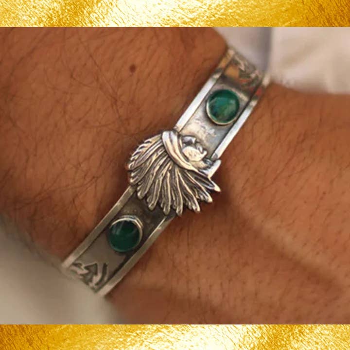 BRACELET INDIEN EN ARGENT pour la vente par Hippie Crew