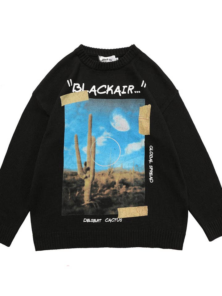 Ørkenkaktus striktrøje for engroshandel hos niepce