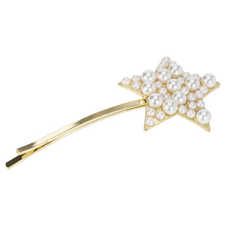 Clustered Pearl Star for wholesale by SARAH J CURTIS