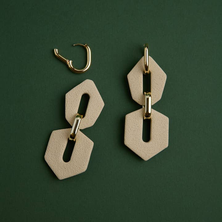 LYHO – wholesale Hoop earrings – Shilla Hoops | Handmade clay earrings | LYHO16