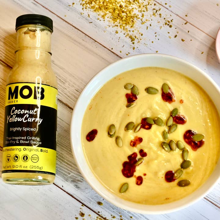 MOB Sauce - Vente Sauces - Curry jaune à la coco MOB5