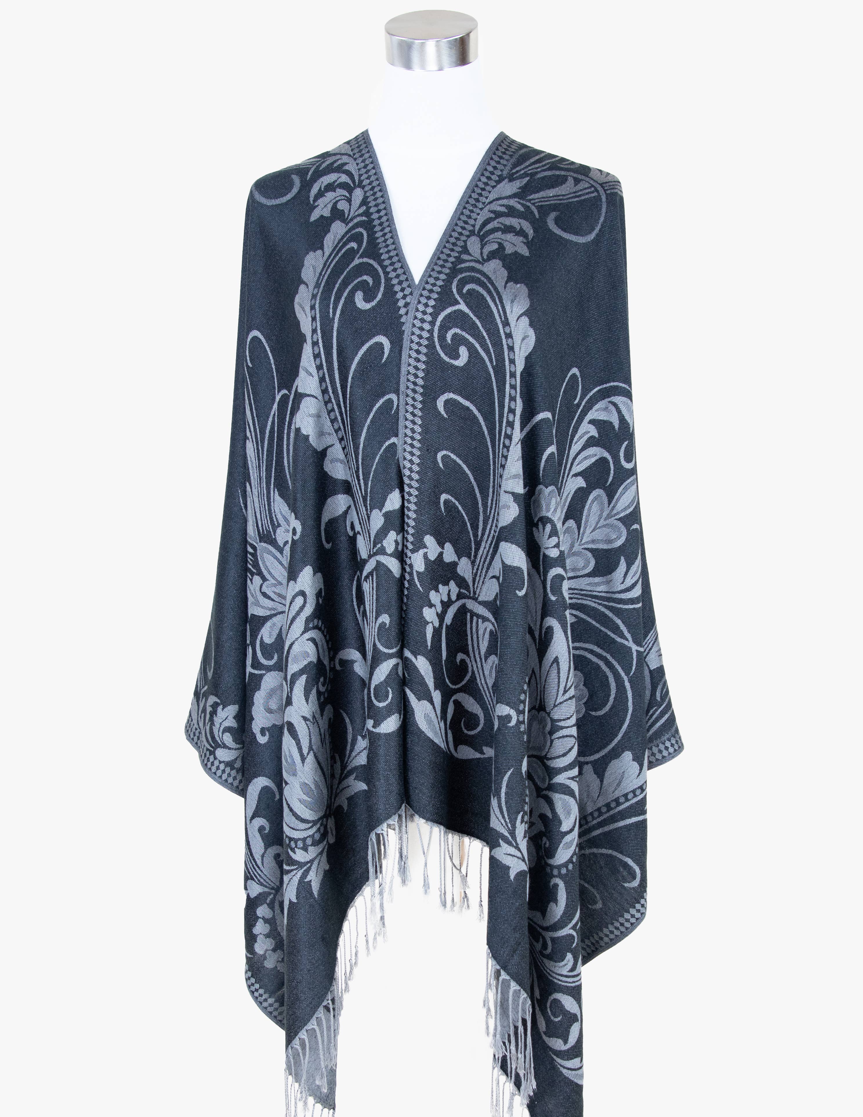 Original USA - Wholesale Scarf - Women's - Floral Pashmina10