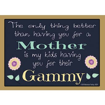 Det eneste bedre - Gammy træ køleskabsmagneter fra Black for engroshandel hos SJT Enterprises, Inc.