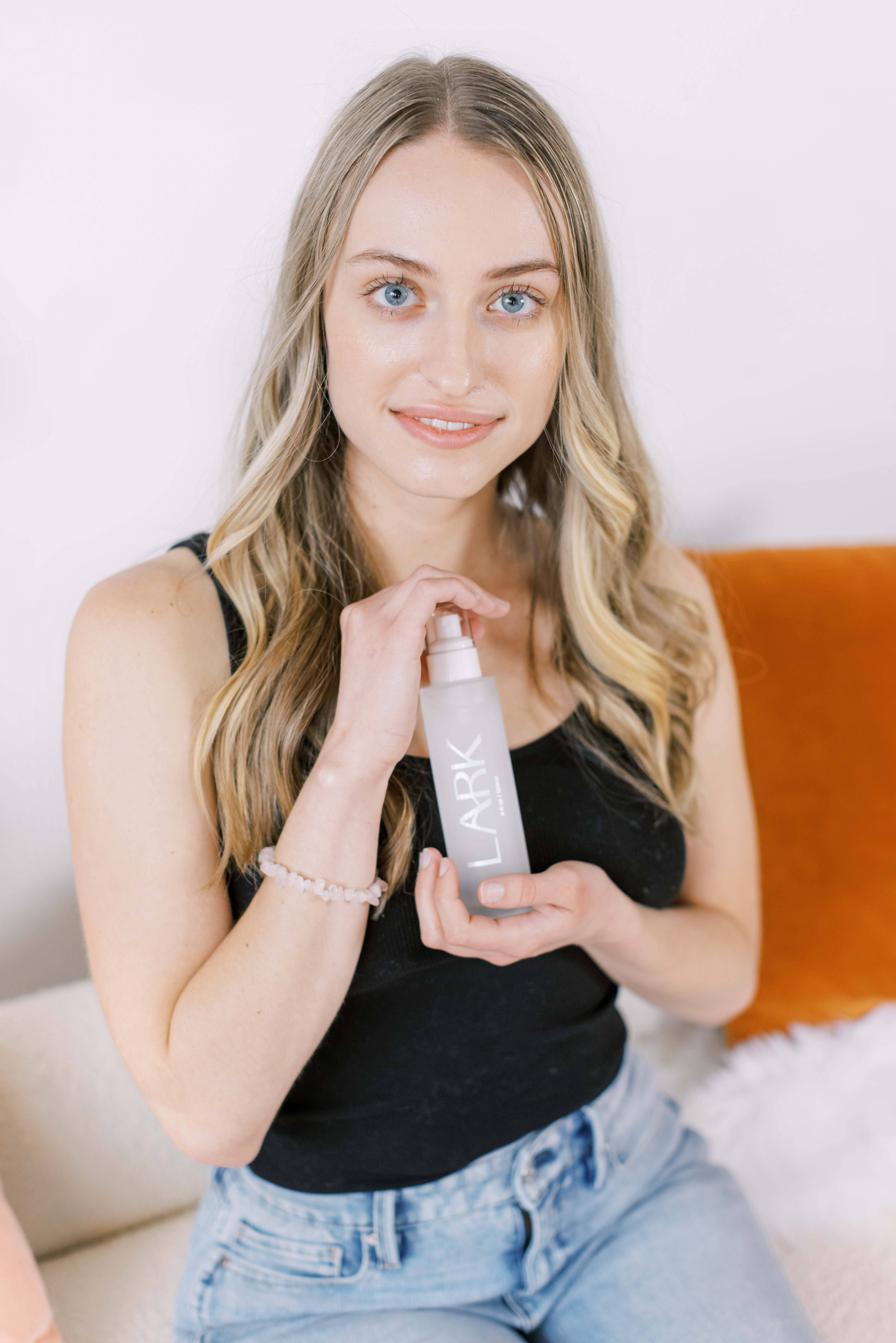 LARK Skin Co. - Wholesale Facial Toner - Tulsi + Rose Calming Facial Toner3