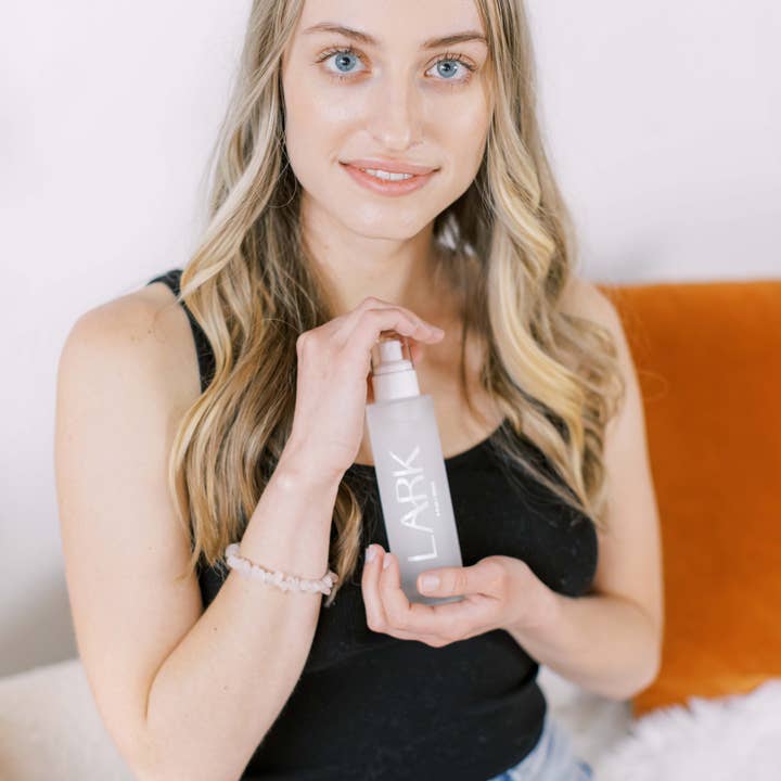 LARK Skin Co. - Wholesale Facial Toner - Tulsi + Rose Calming Facial Toner3