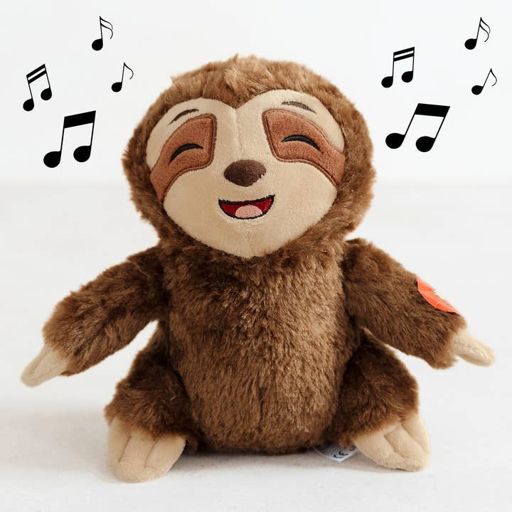 Sense of Calm - Wholesale Knuffels - Kinderen en baby - Sense of Calm schattige muzikale luiaard knuffel 20 cm1