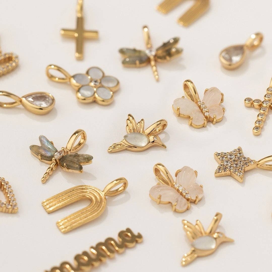 Verdivine – wholesale Pendant/charm necklace – Personalized Signature Charm Holder Necklace0