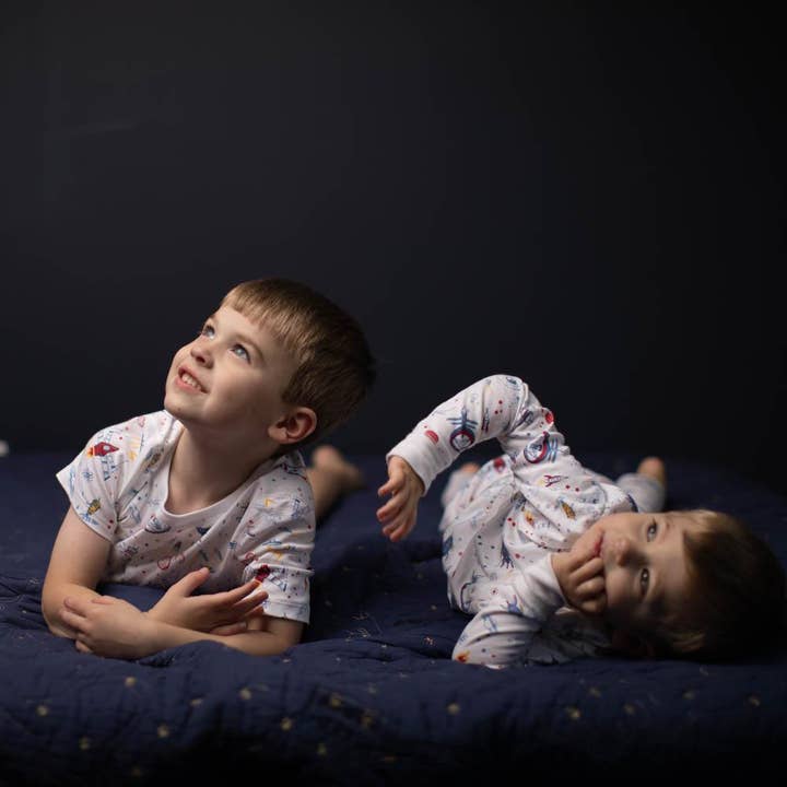 Petidoux - Wholesale Sleepwear Set - Kids - Rocket to Mars - Long Sleeve Pajamas2
