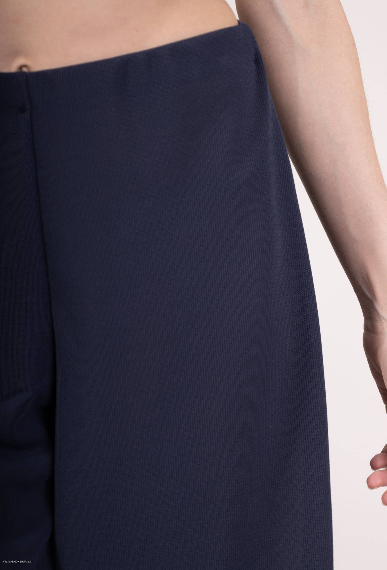 L'Emotion – wholesale Pants – Women's – Wide Straight-Leg Pants Fine Knit Elastic Waist9