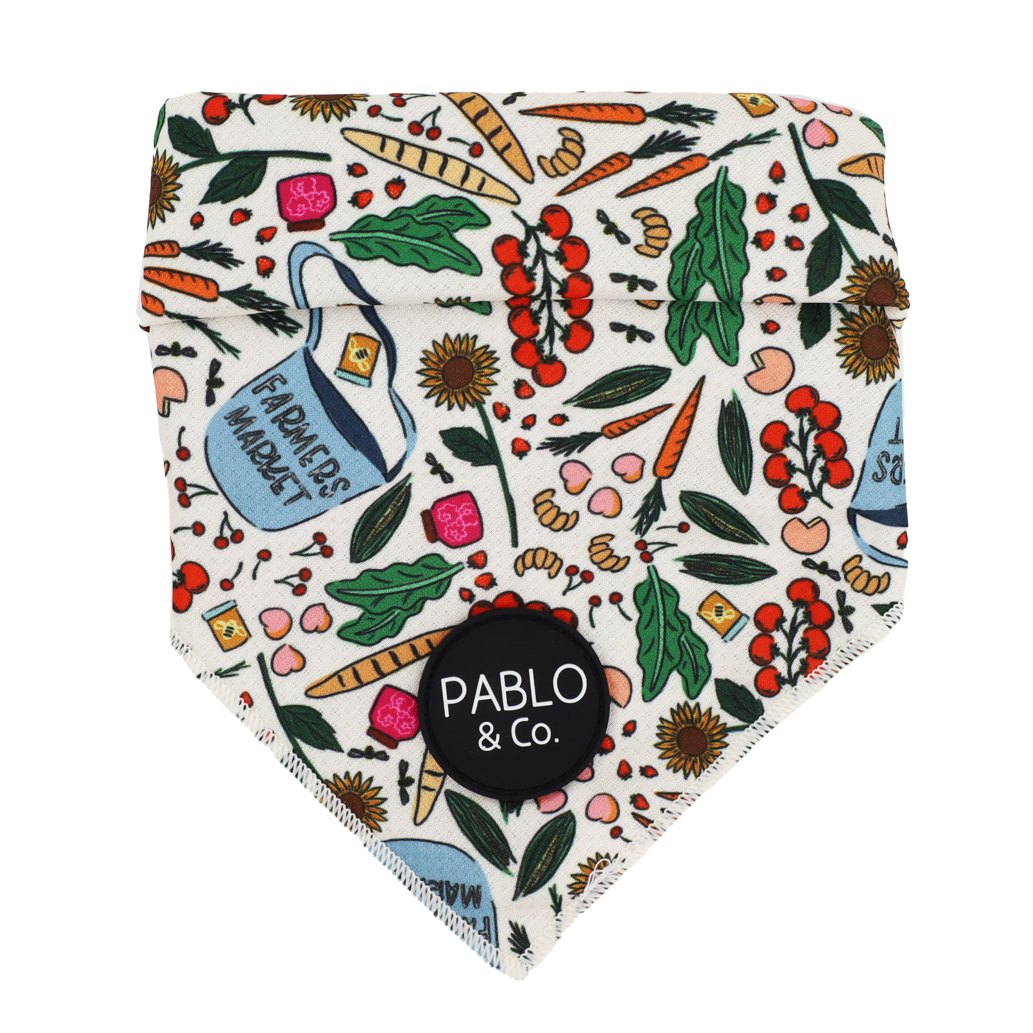 Pablo & Co. Boutique - Wholesale Pet bandana – Dog - Farmers Market: Dog Bandana2