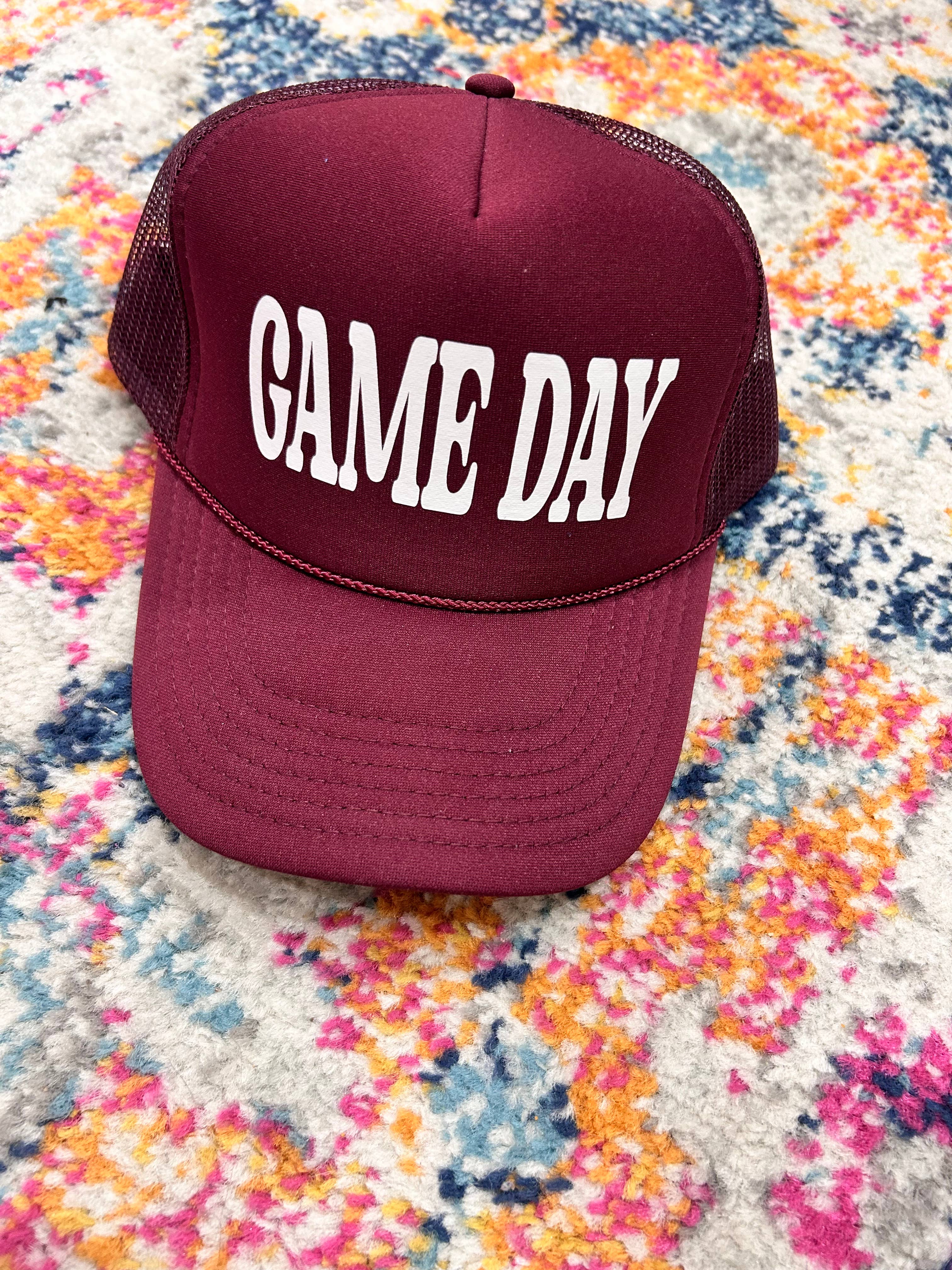 Vibes Hat Company - Wholesale Trucker Hat - Women's - GAME DAY Spirit Trucker | Sports Hat | School Spirit Caps0