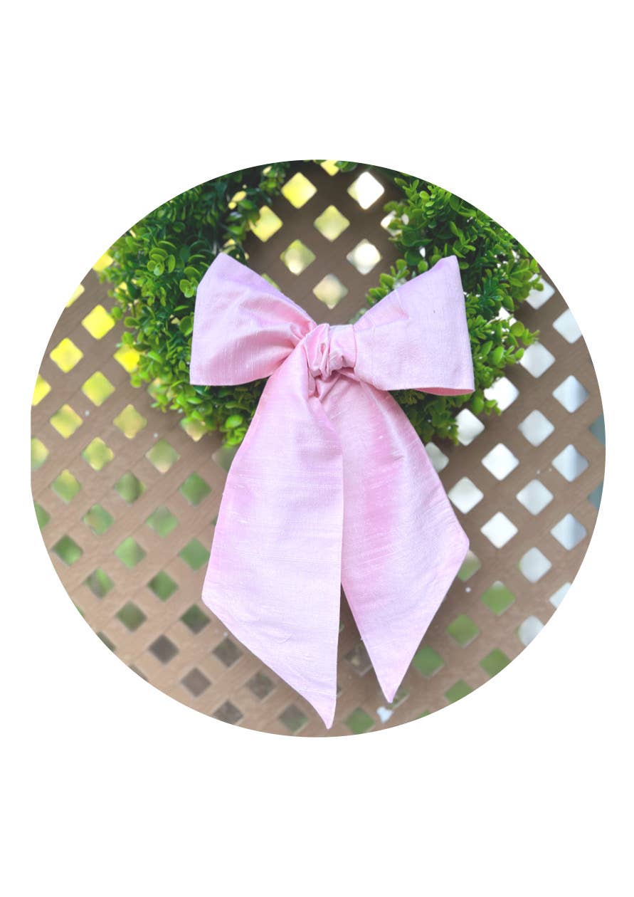 THE ROYALTY COLLECTION - Wholesale Wreath - Indian Silk Dupioni Sash1