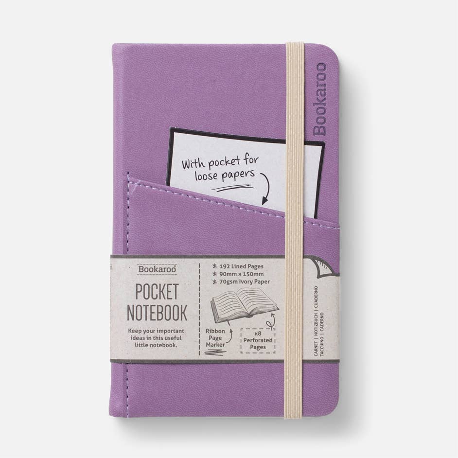 if USA - Wholesale Notebook - Bookaroo A6 Pocket Notebook8
