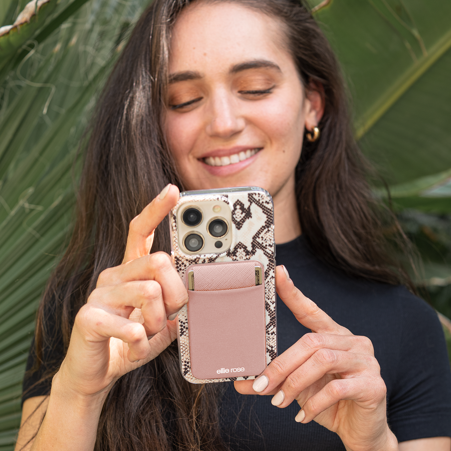 Ellie Rose - Wholesale Phone Wallet - Women's - Stick-On Phone Pocket (Blush)5