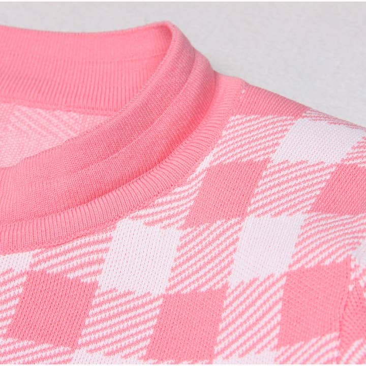 Productseeker - Wholesale Cardigan - Women's - JK071 Chic Plaid Cardigan Jacket - Autumn Essential16