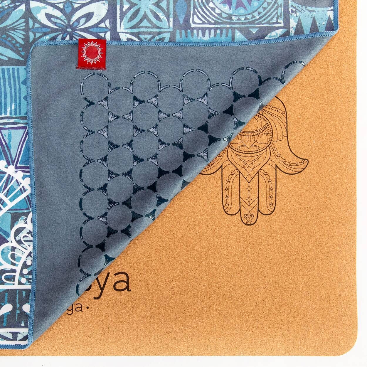 Divasya - Wholesale Yoga Towel - Yoga Towel Set | 1 Yoga Towel with Silicone Honeycomb Structure & 1 Face Towel | in 6 Colors18