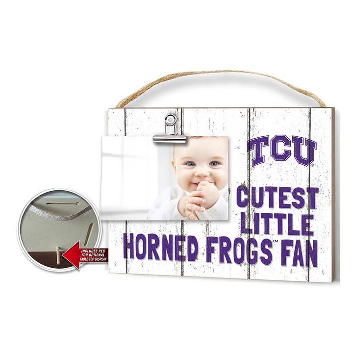 Cutest Little Photo Texas Christian Horned Frogs for wholesale by KH Sports Fan