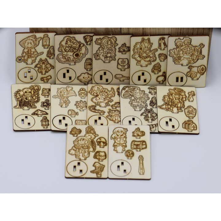 CorvidArts - Vente Jeux de société - Figurines de table Warrior (ensemble de 12)4