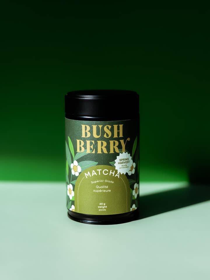 Organic Matcha 60g for wholesale by Bush Berry