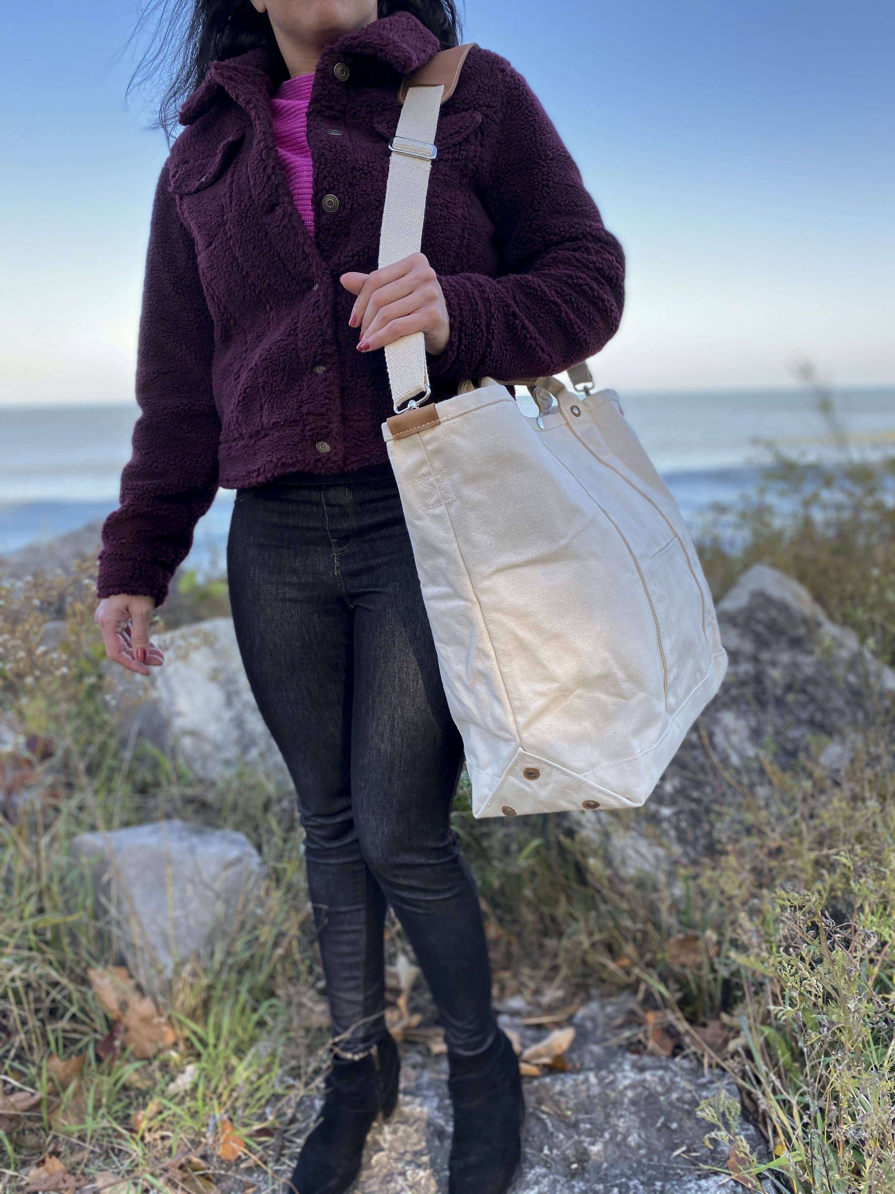 ShoreBags - Vendita all'ingrosso Borsa tote - Unisex - Borsa da viaggio grande cargo in tela canvas4