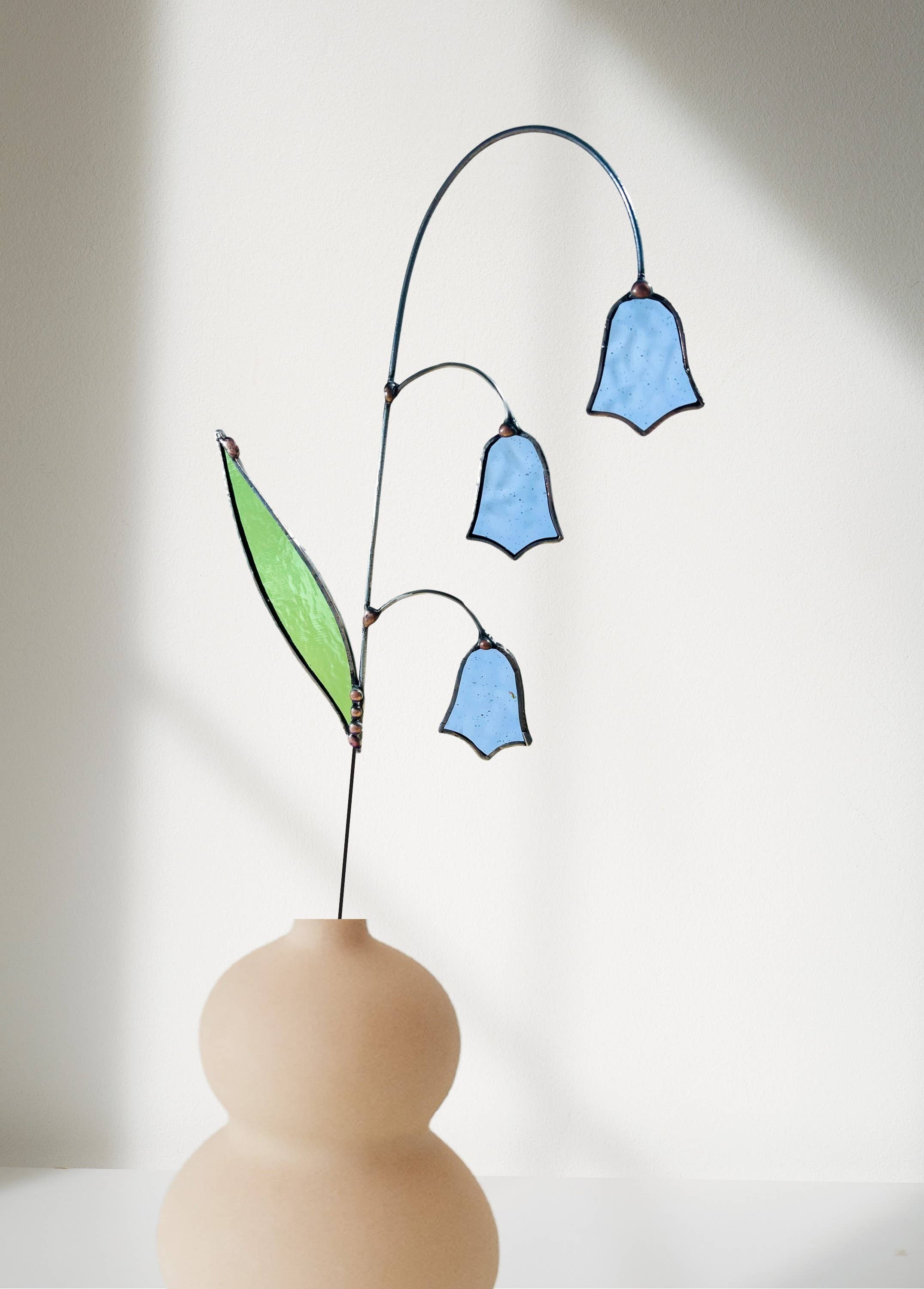 Samara Designs Studio - Wholesale Artificial Flowers - Stained Glass Bluebell Stem6