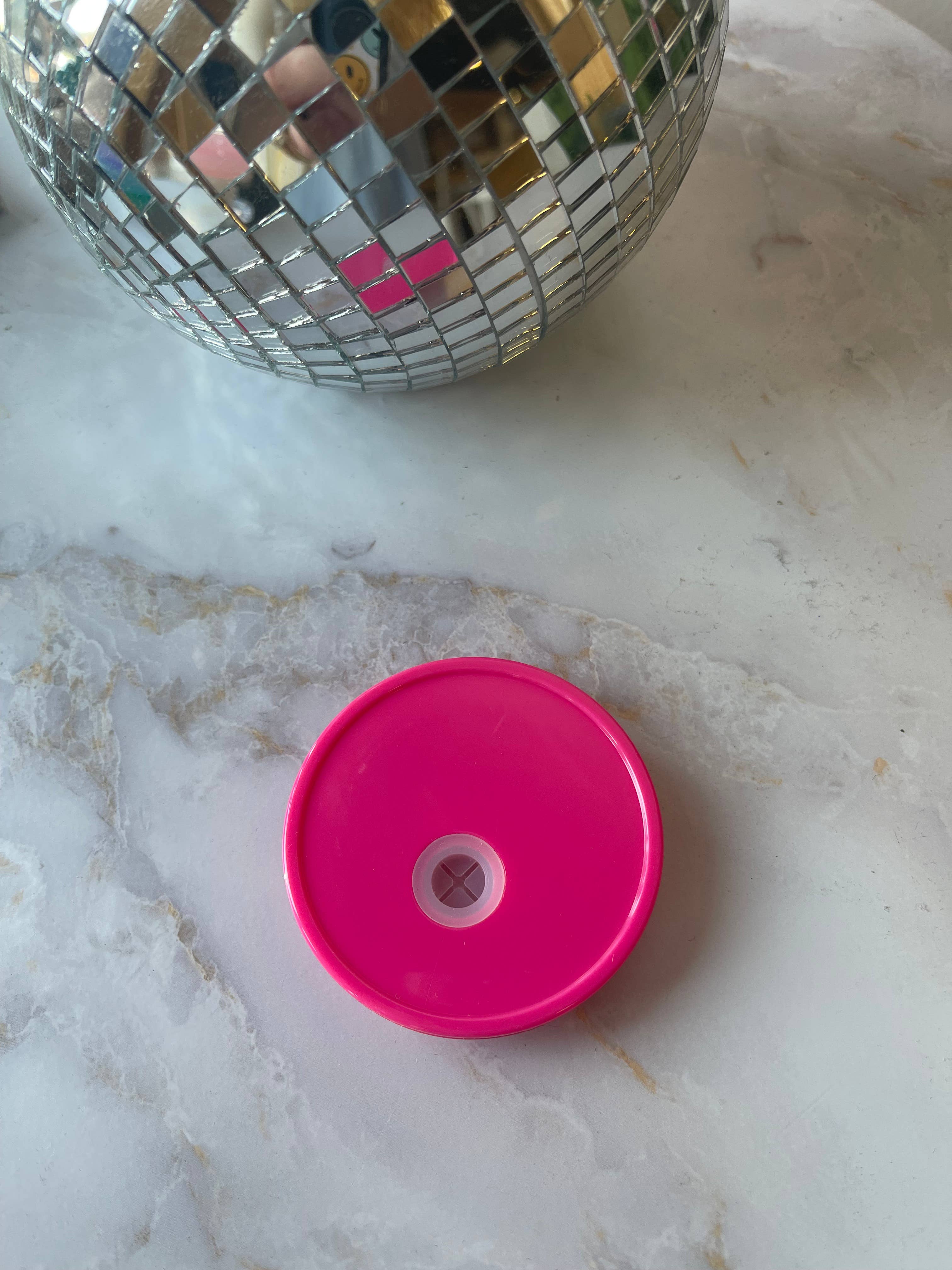 Honey Designs - Wholesale Drink Lids - Plastic Lid for Glass Cans3