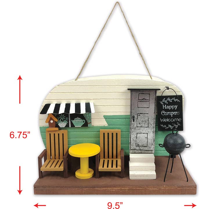 Sunset Vista Designs - Wholesale Bird House - Camper Birdhouse