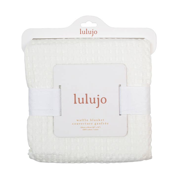 Coperta per Bambini a Nido d'Ape – 100% Cotone, Morbida, Crema Vaniglia per la vendita all'ingrosso da parte di Lulujo Baby