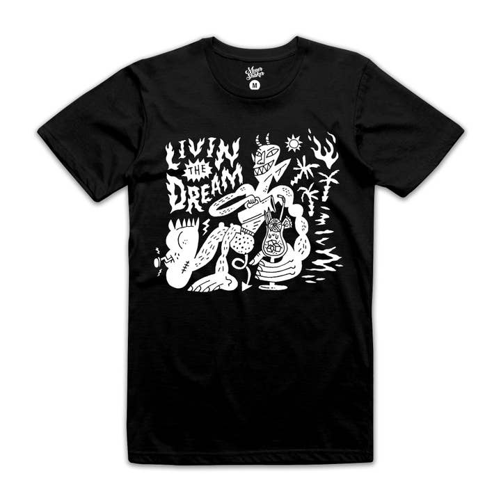 Livin' The Dream T-Shirt for wholesale by Mover & Shaker
