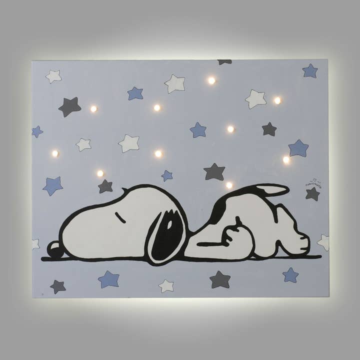 multi colors Snoopy Led Light Canvas for wholesale on Faire2
