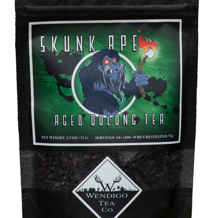 Skunk Abe Aged Oolong for engroshandel hos Wendigo Tea