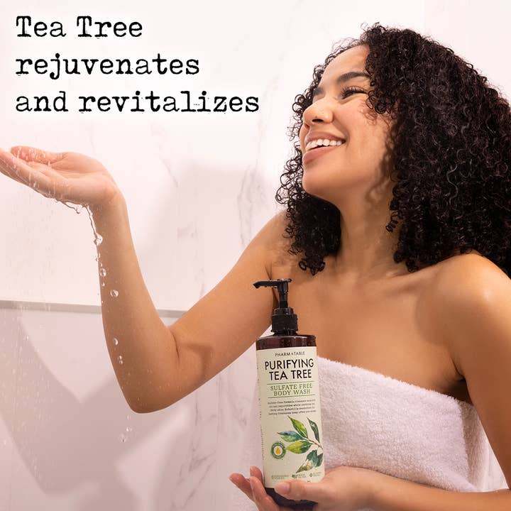 Kira Labs - Wholesale Body Wash/Shower Gel - Pharm to Table Soothing Tea Tree Shower Gel Sulfate-Free