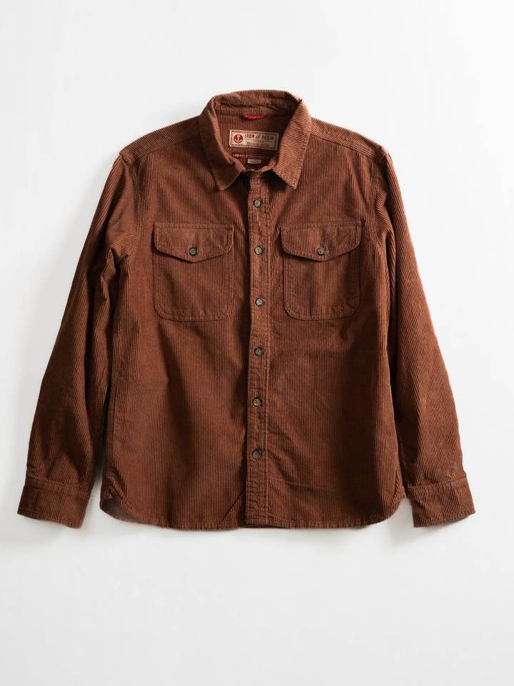 Forest Cordhemd für den Großhandel von Iron & Resin