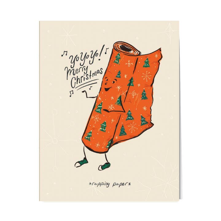 Carte de vœux en papier cadeau pour la vente par Paper Protégé