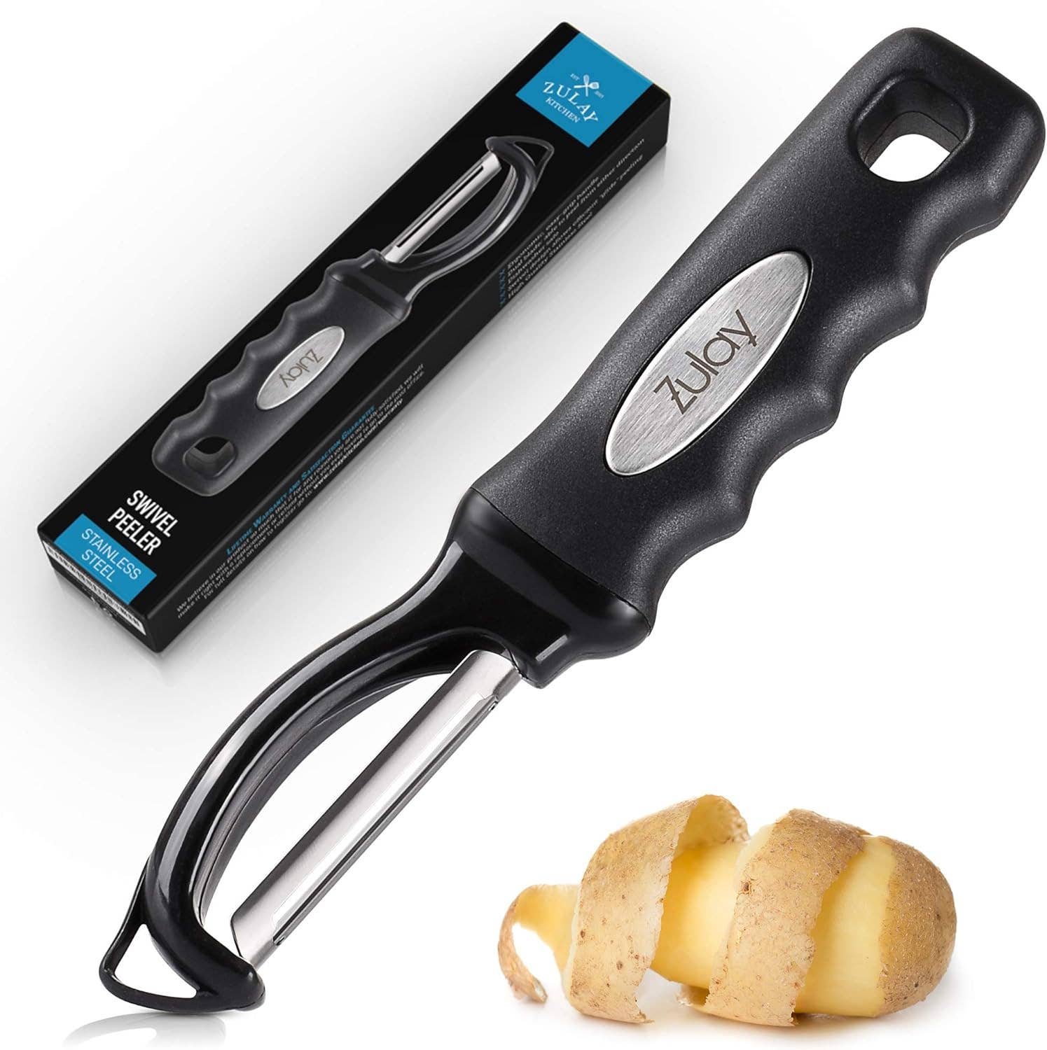 Zulay Kitchen - Wholesale Peeler - Stainless Steel Swivel Fruits & Vegetable Peeler20
