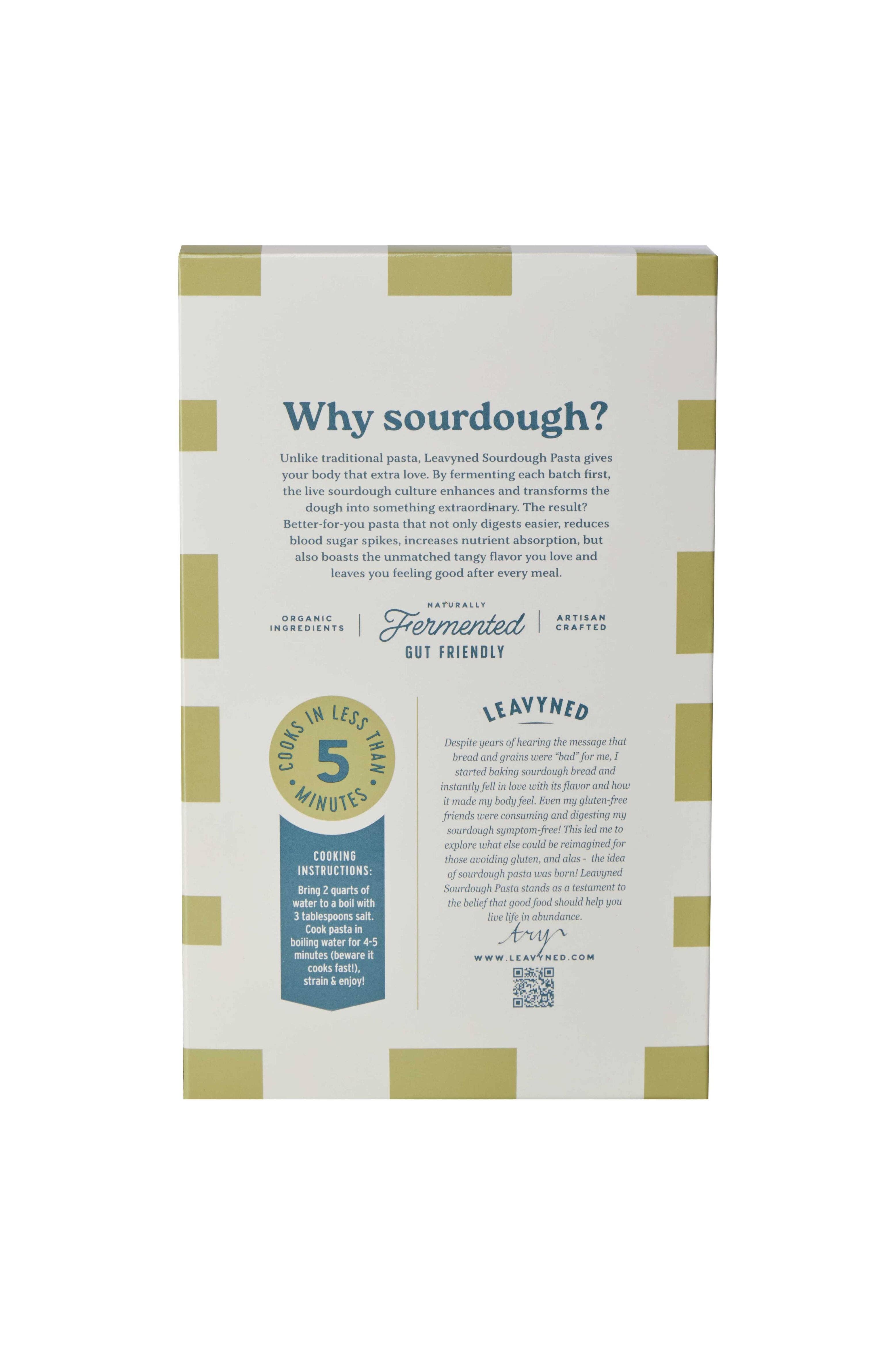 Leavyned - Wholesale Pasta - Macaroni Sourdough Pasta1