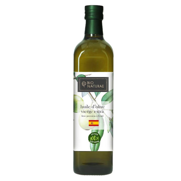 Organic extra virgin olive oil Spain 750 ml glass for wholesale by Sacla