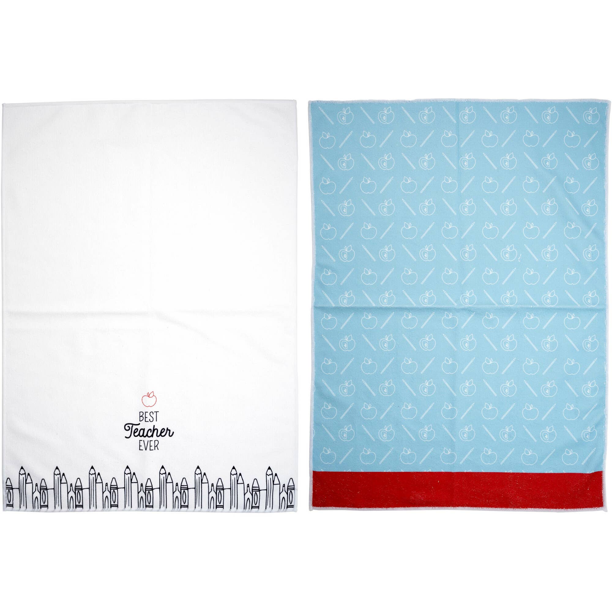 Pavilion - Vendita all'ingrosso Strofinacci - Best Teacher Ever - Set regalo con canovacci
(2 - 19,75" x 27,5")4