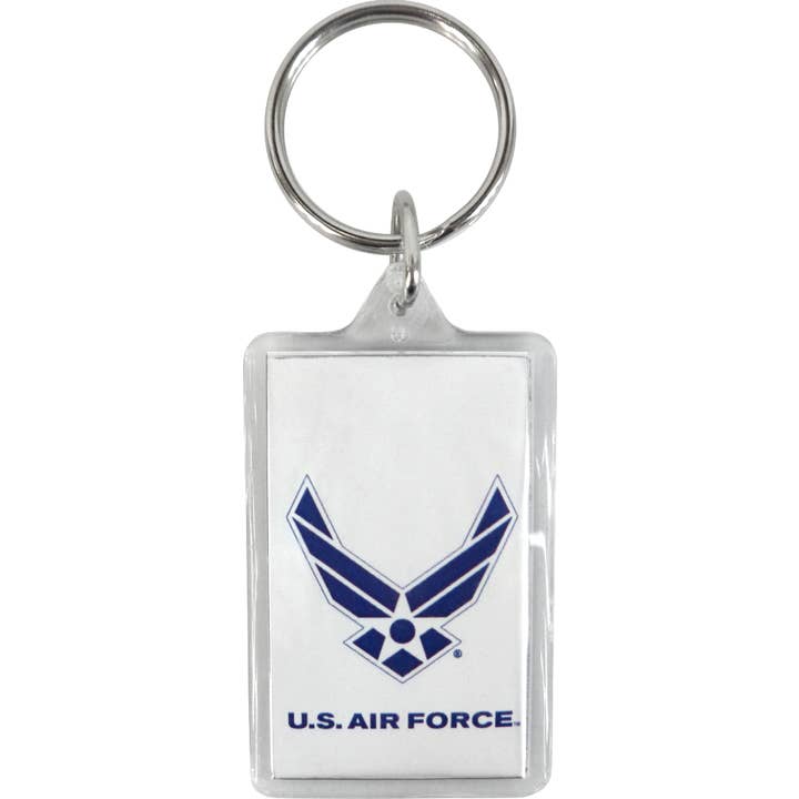 Porte-clés - Emblème de l'armée de l'air américaine pour la vente par Square Deal Recordings & Supplies