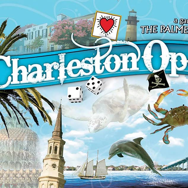 Charleston-Opoly Board Game by Late for the Sky for wholesale by Outset Games and Cobble Hill Puzzles